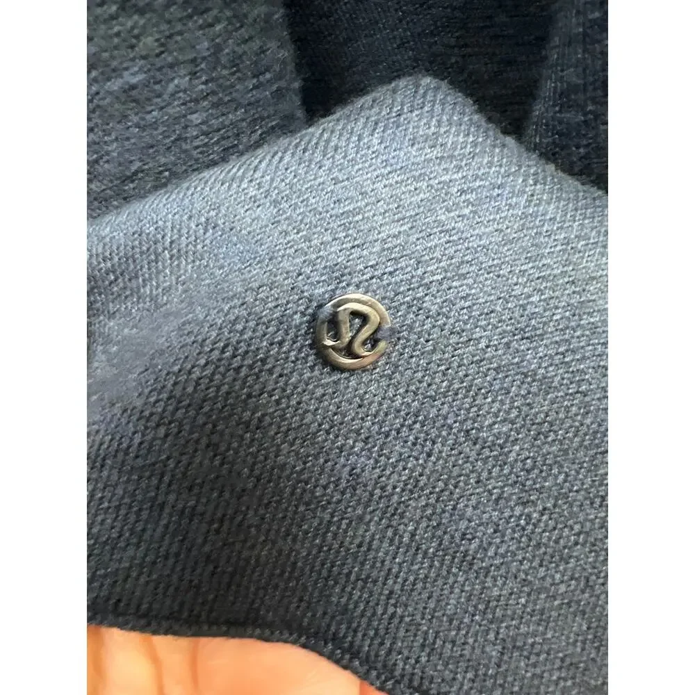 Lululemon Athletica Women After Asana Wrap Heathered Inkwell One Size NWOT - Picture 11 of 12